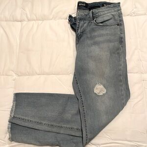 David Bitton Jess Rip and Repair Skinny Jeans